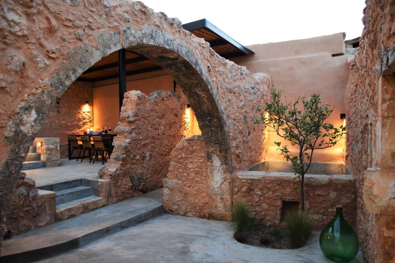 Almyrida Sands Luxury Stone Villa Xirosternion Екстер'єр фото