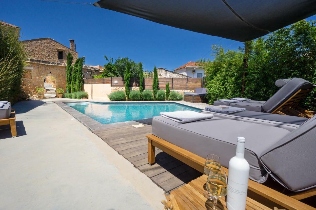 Almyrida Sands Luxury Stone Villa Xirosternion Екстер'єр фото